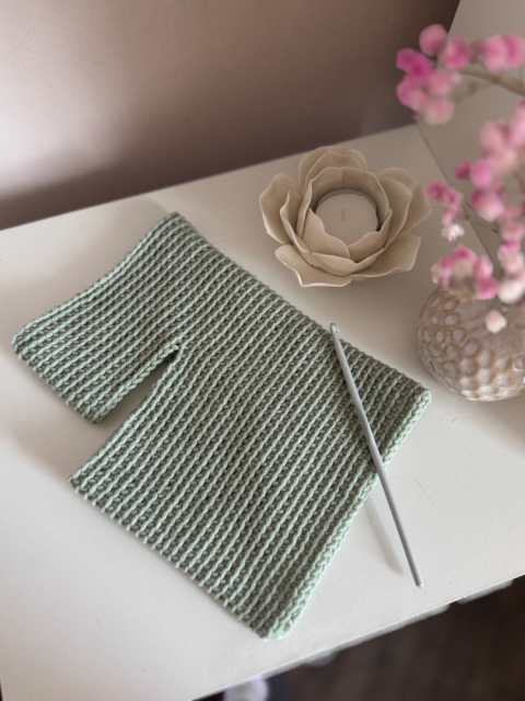 Sweterek 100% wełna merino - SZAŁWIA